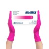 NitriMAX фуксия смотровые перчатки из нитрила