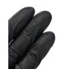 Nitrile черные уплотненные медицинские перчатки