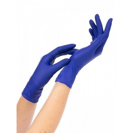 Nitrile фиолетовые смотровые перчатки
