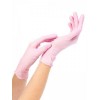 NitriMAX розовые смотровые перчатки