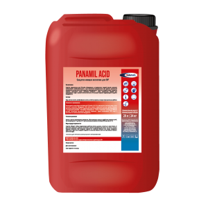 Беспенное кислотное моющее средство Panamil ACID  (20л, 200л)