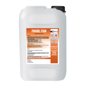 Пенное средство на основе хлоргексидина биглюконата Panamil Foam (10, 20, 200 л)